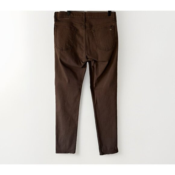 Rag & Bone Jeans Mens 34x32 Brown Fit 2 Slim Travel Preppy Casual Pants - Picture 4 of 14